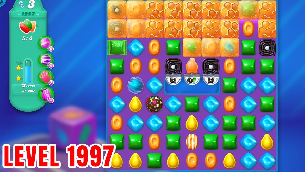 Candy Crush Soda Saga Level 1997 || 3 Stars 🌟🌟🌟