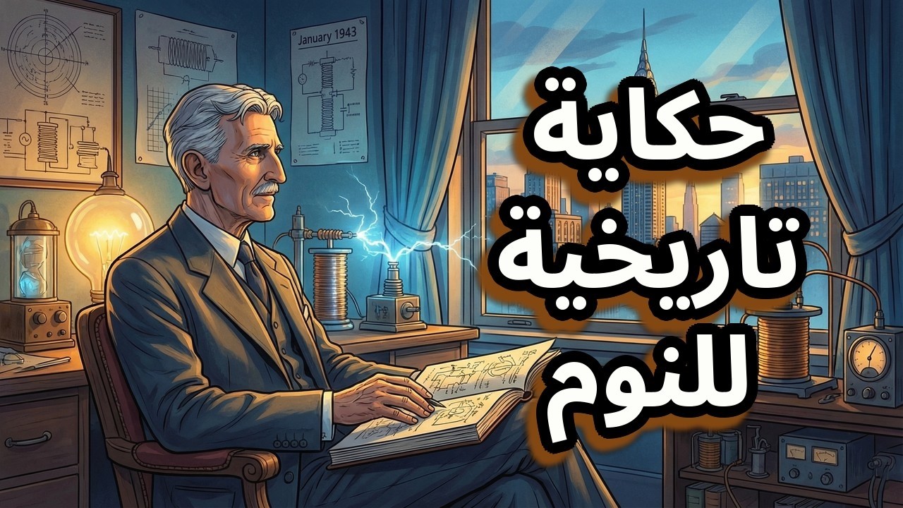 المخترع الذي مات وحيدا في غرفة فندق — نيكولا تسلا | حكاية تاريخية للنوم