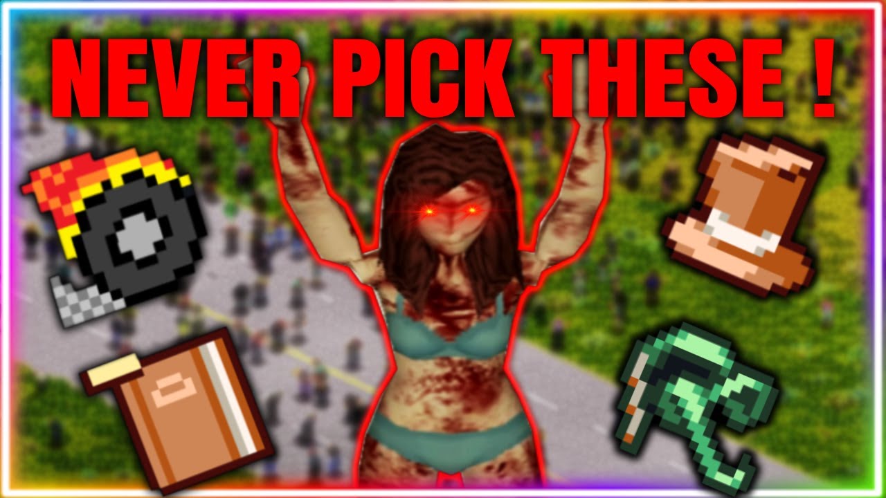 10 черт характера, которые в Project Zomboid на самом деле УЖАСНЫ.