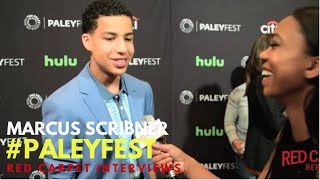 Marcus Scribner at ABC's Black-ish Paleyfest Event #PaleyFest #BlackishABC