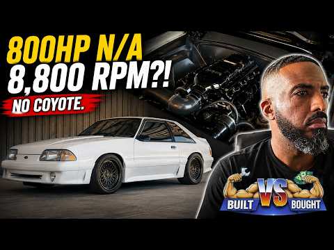 800HP WITHOUT BOOST?! This Foxbody Revs to 8,800 RPM!