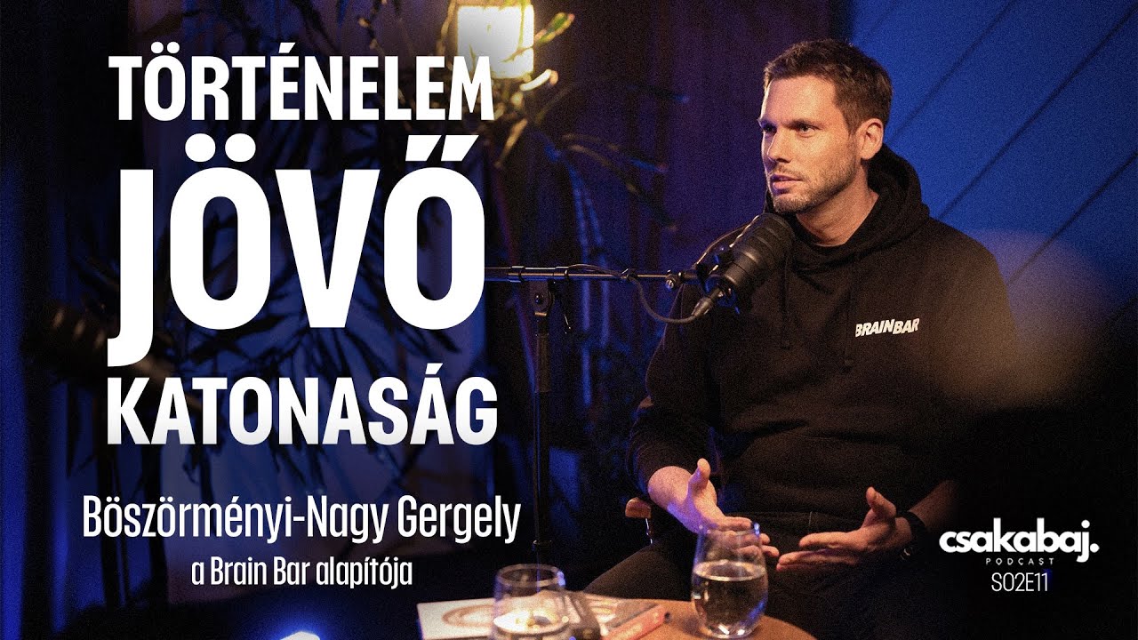 🏛 Ismernünk kell a történelmet? Mit tudunk a jövőről? 🤖 Böszörményi-Nagy Gergely | Csakabaj S02E11