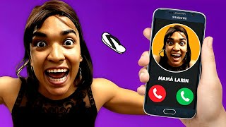 😤Llamada De La Mamá DE LARÍN😠🩴|Quiere Preguntarte Algo😁 #Larinjunior 