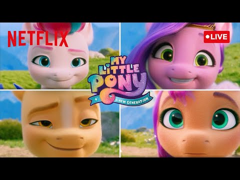 🔴 LIVE! My Little Pony: A New Generation Soundtrack, Meet the Ponies & More ✨ Netflix Futures