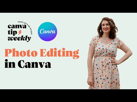 Photo Editing in Canva