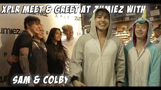 Sam And Colby Stop By Zumiez Mall Of America For An Xplr Meet & Greet With... 4000 Friends
