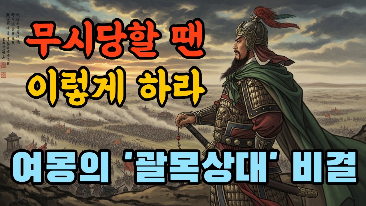 나이가 들수록 무시당하지 않는 법, 삼국지 여몽이 증명한 '괄목상대'의 비밀