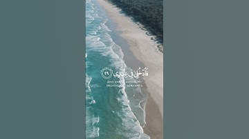 قران كريم ماهر المعيقلي سورة الفجر 27-30 يا ايتها النفس المطمئنة