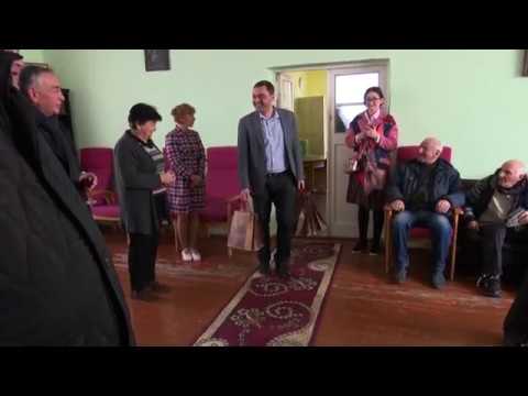 29.12.2017 ირაკლი ტაბაღუამ \"ქსენონში\" მცხოვრებ მოხუცებს დამდეგი შობა-ახალი წელი მიულოცა