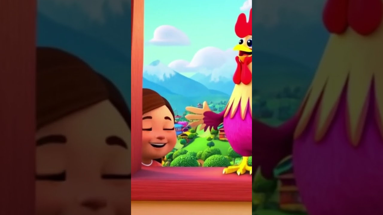 Kukhuri Ka Kukhuri Ka | Nepali Nursery Rhyme About Rooster | Fun Morning Song for Kids 🐓🌞