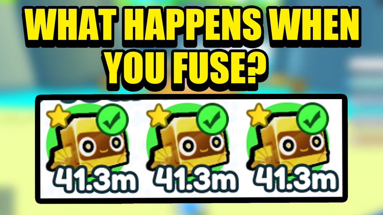 What happens when you fuse 3 Golden Robot? | Pet Simulator X Roblox