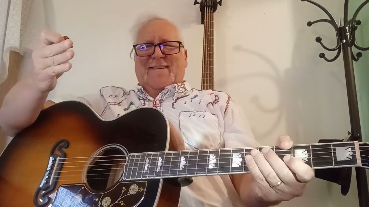 Old blues on acoustic guitar with rythme melody and chords YouTube