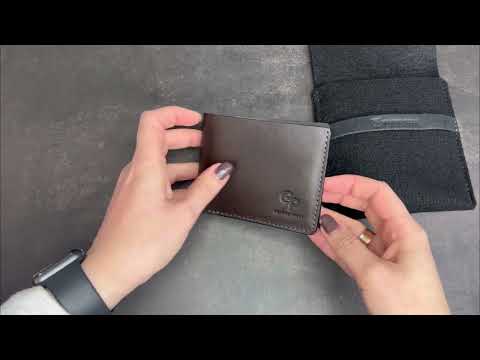 Небольшой кожаный кошелёк Grande Pelle 506620 video