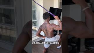 At Home Back Workout with Resistance Bands