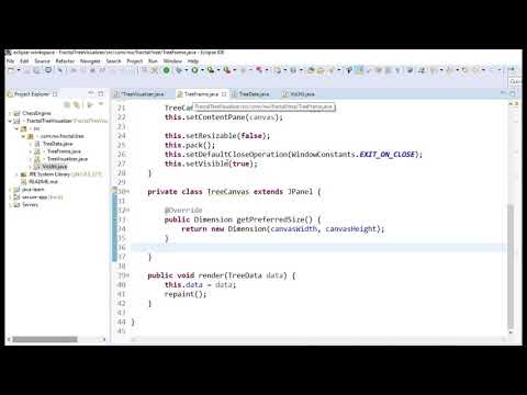 Java Fractal Tree Visualizer 2.