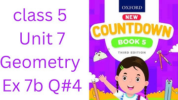 oxfordcountdown class 5 ch 7 Ex 7b Q 4 complete 💯 solution||find complementary angle