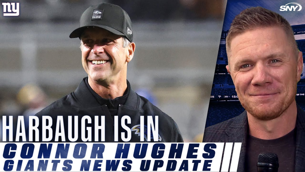 John Harbaugh finalizing a deal to become Giants next head coach