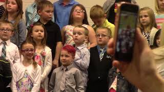 Caleb's 1st Grade Spring Concert Mrs. Calvin's Class-1