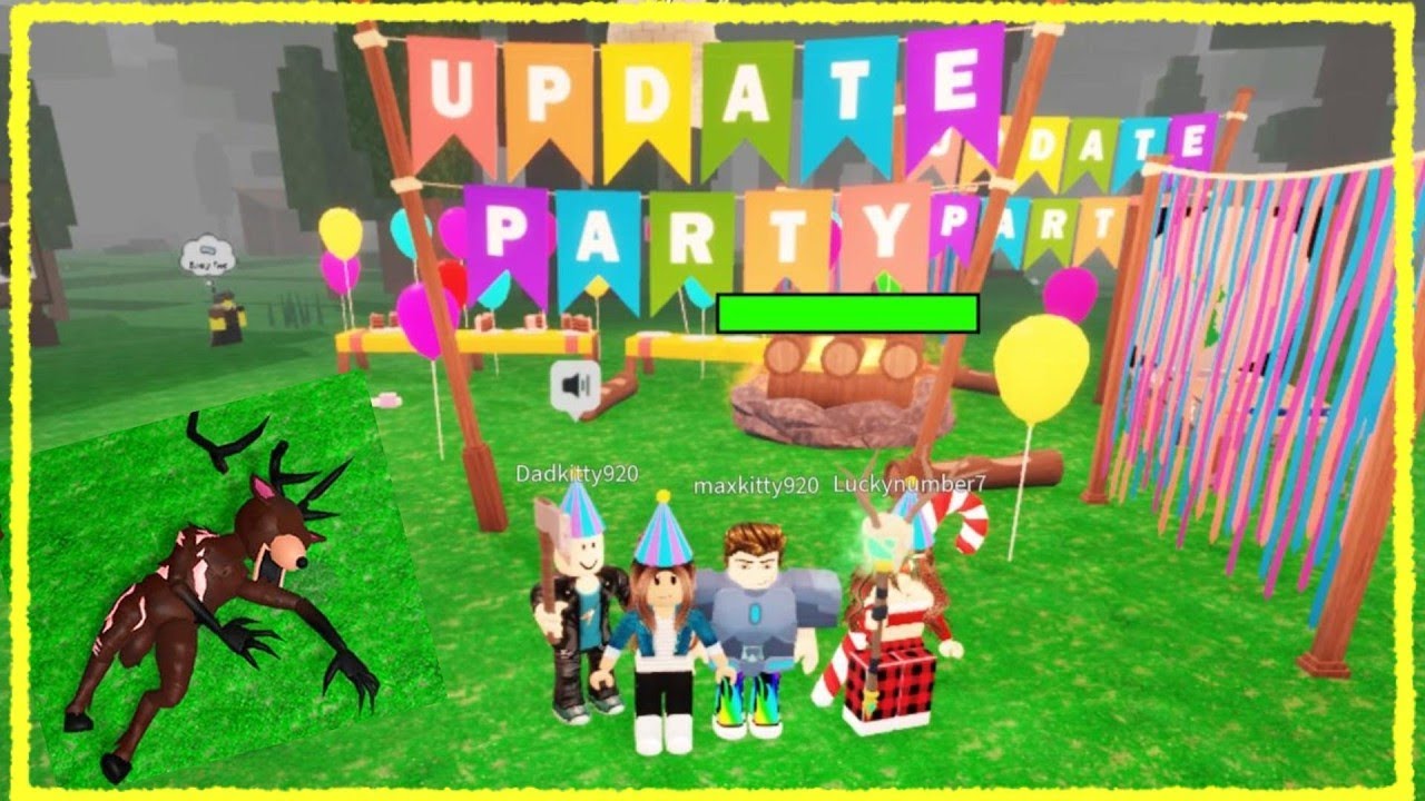 PLAYING THE THE 💥] 99 Nights in the Forest 🔦 UPDATE PARTY