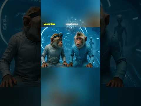 Monkeys Inside A Spaceship What S Going On Shorts Viralshorts