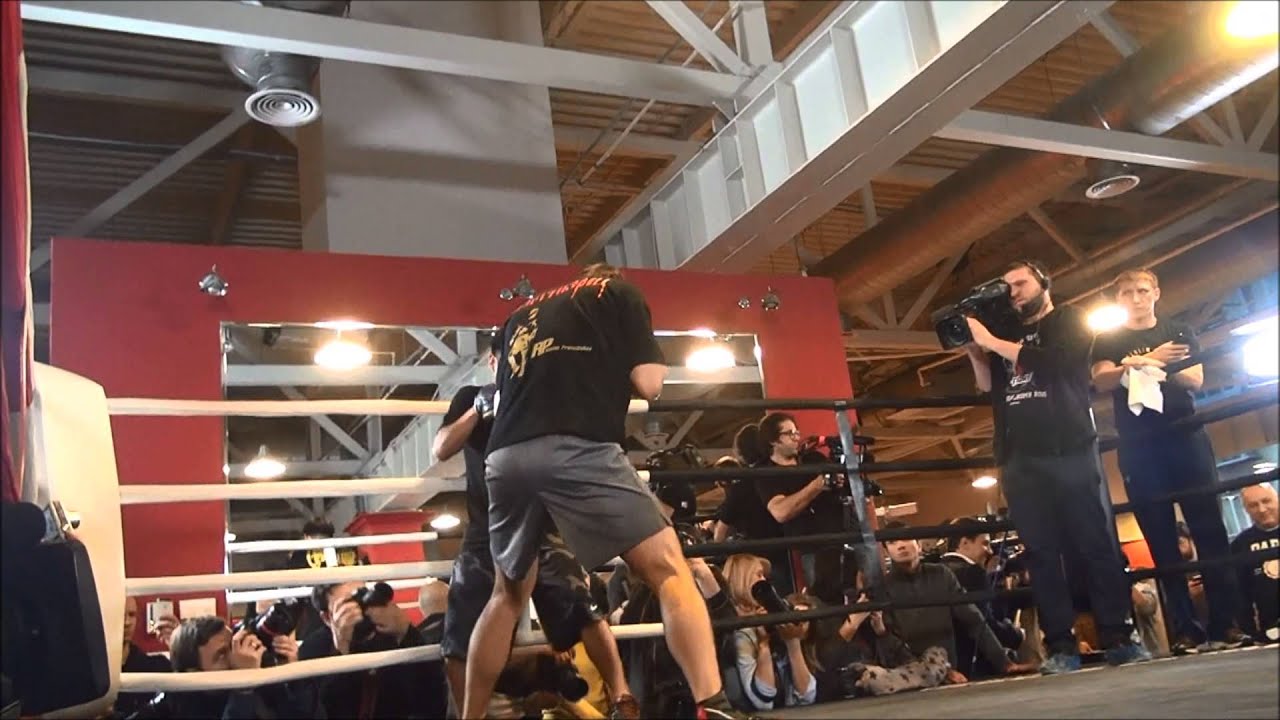 Ruslan Provodnikov Media workout 112614