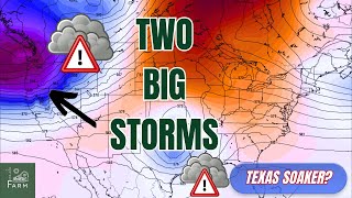 Two Storms Target U.S. | Severe Setup Early Next Week?