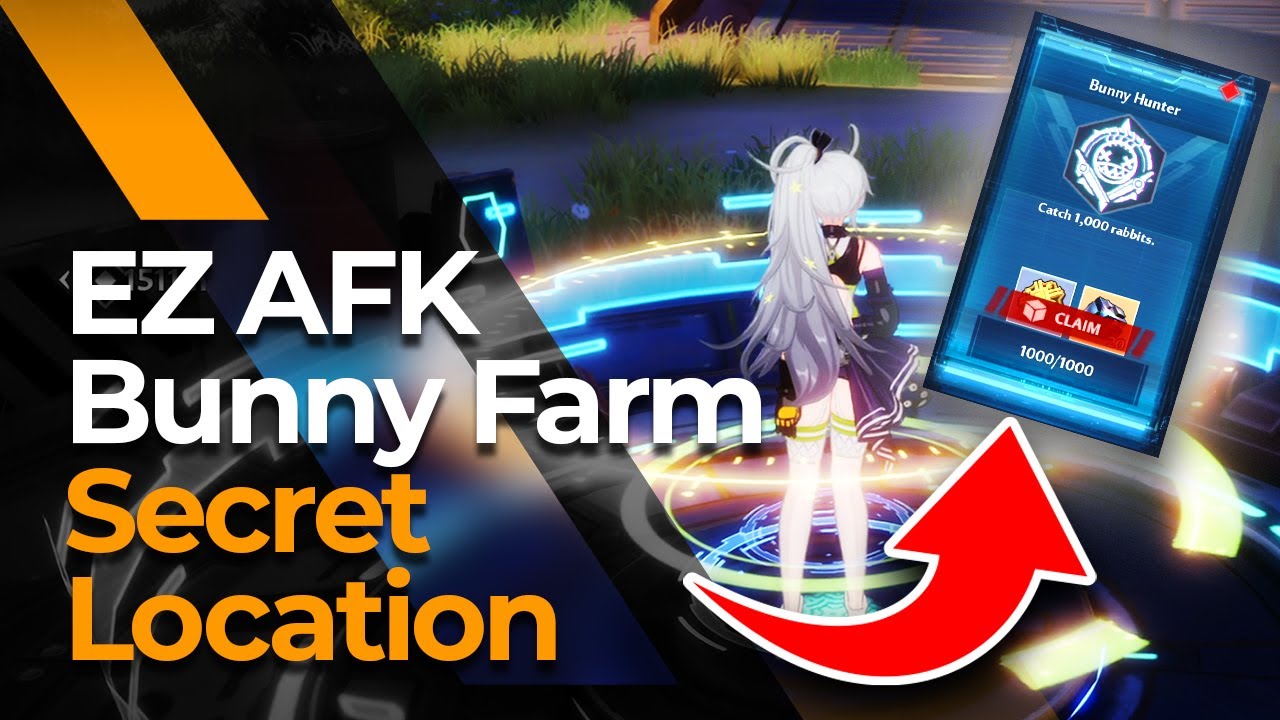 Best AFK Bunny Farming Location + Bonus Tower of Fantasy YouTube