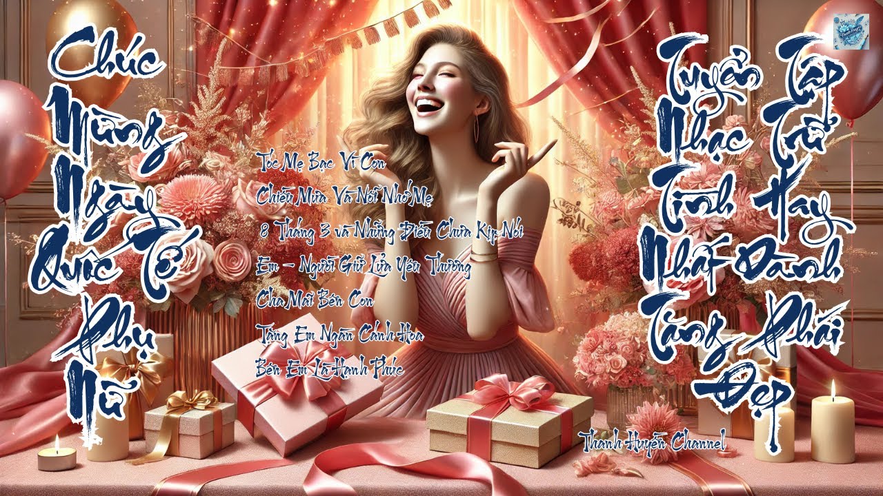 Chúc Mừng Ngày Quốc Tế Phụ Nữ - Tuyển Tập Nhạc Trữ Tình Hay Nhất Dành Tặng Phái Đẹp