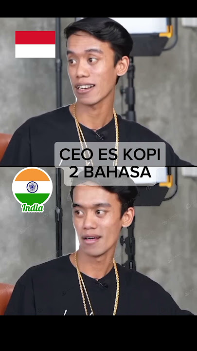 ki arjuna es kopi india translate #eskopisusu #trendingshorts