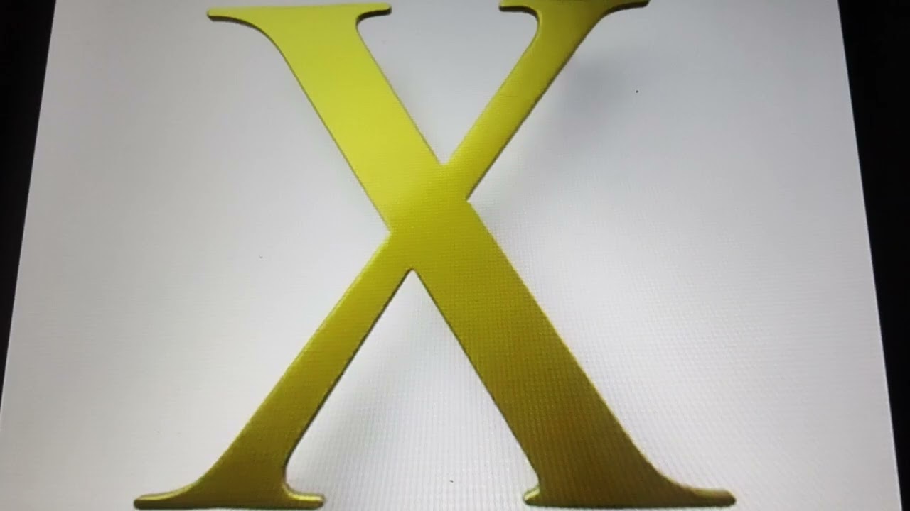 Alpha Beta Cinema Letter X