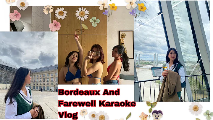 Travel Vlog Ep: 3 || Bordeaux|| Wine Museum || Farewell || Karaoke Night || #travel #friends