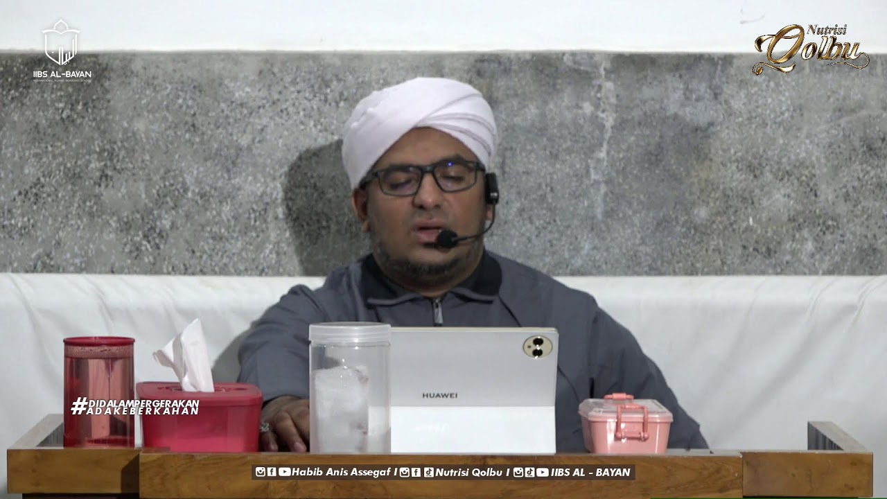 LIVE RAUHAH KAJIAN NUTRISI QOLBU KITAB RISALATUL MUAWWANAH  I ABAH ANIS ASSEGAF