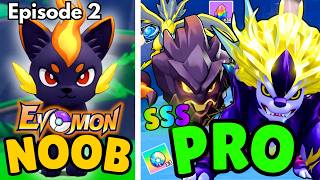 Going NOOB to PRO (F2P) in Evomon.. |Episode 2|