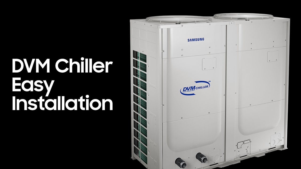 DVM Chiller Easy Installation - YouTube