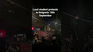 #Belgrade #studentprotests #whistles #serbia
