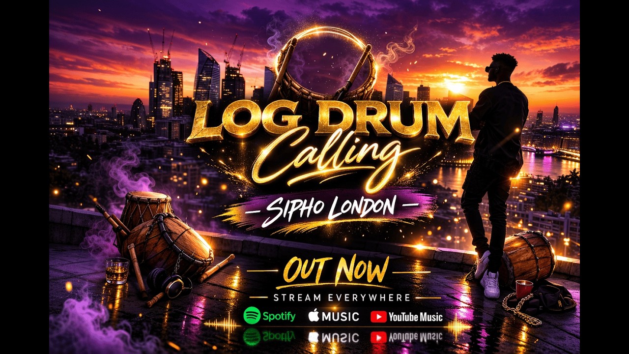 Log Drum Calling – Sipho London (Official Visualizer) adlı videoyu YouTube'da izle Log Drum Calling – Sipho London (Official Visualizer) adlı videoyu YouTube'da izle