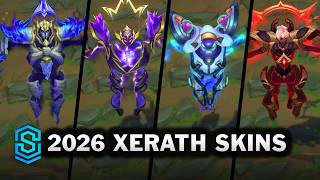 All Xerath Skins 2026