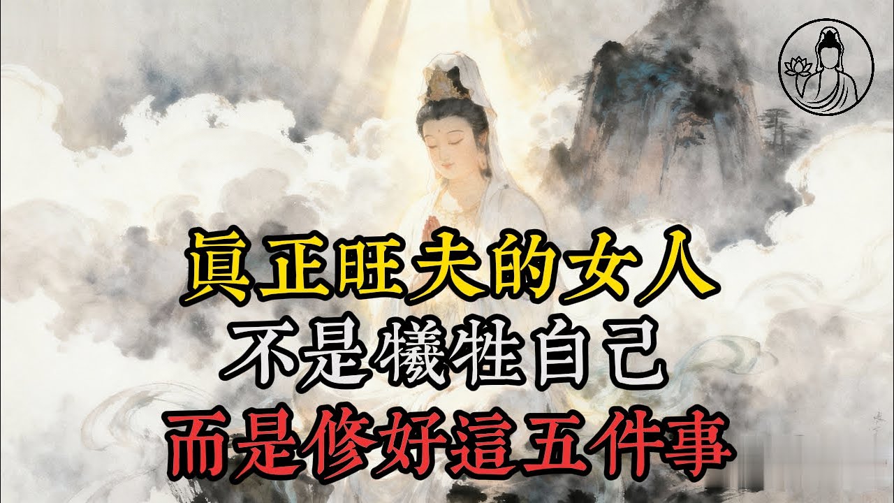 真正旺夫的女人，不是犧牲自己，而是修好這五件事