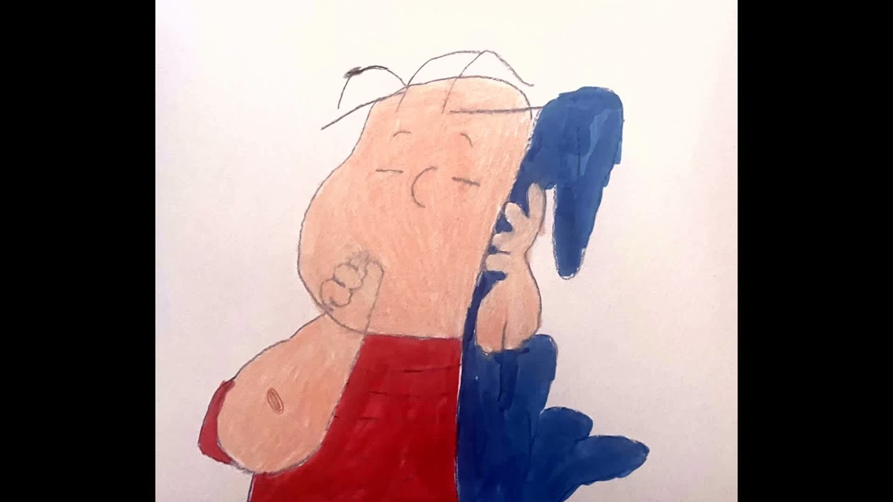 I Drew Linus From Peanuts at Movie School