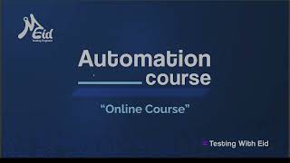 Automation Course Details