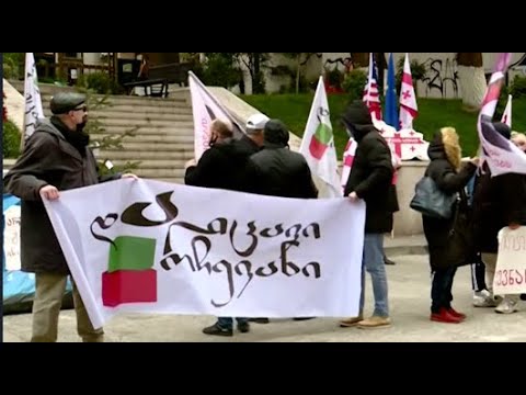 თავისუფლება პოლიტპატიმრებს - პარლამენტთან \"ოცნების\" მიერ შემუშავებული ამნისტიის კანონი გააპროტესტეს