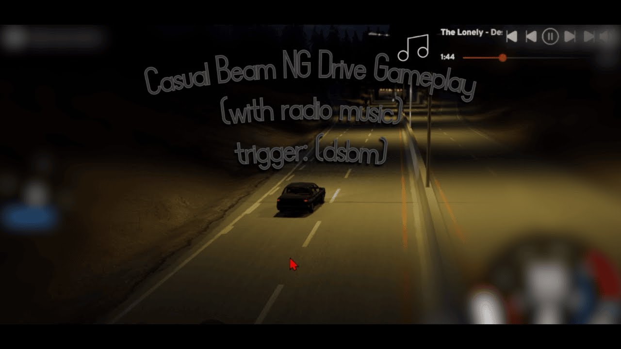 Casual Beam NG Drive Gameplay (with radio music) trigger: (dsbm)