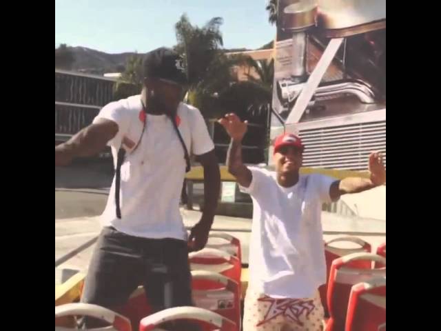Chris Brown Dancing To The Nae Nae [2014/09/16]