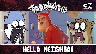 Hello Neighbor, ¡choca esos cinco! ¡TERMINAMOS TU JUEGOOOOOOOHHHHHH! | Toontubers | Cartoon Network