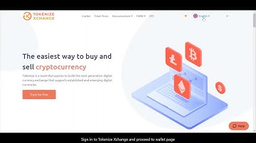Tokenize Xchange   Depositing via Xfers video
