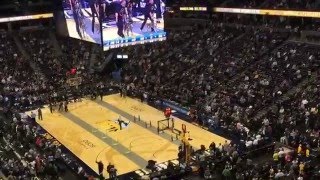 Halftime show Denver Nuggets and Orlando Magic