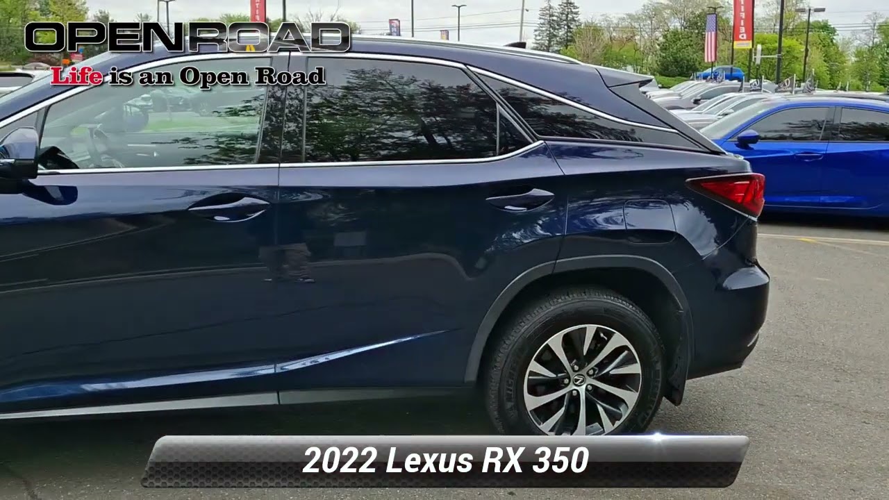 Used 2022 Lexus RX 350 , East Brunswick, NJ 51693A - YouTube