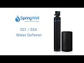 How To Install a Salt Based Water Softener by SpringWell (SS1 &amp; SS4)