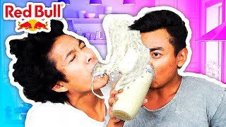 RED BULL AND MILK EXPERIMENT!