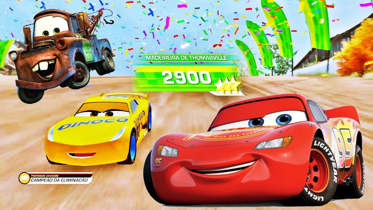 Tv Jogos Friv  Carros Disney - Corrida do Relâmpago McQueen 3D